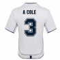 England 2002 Retro Football Shirt (A. Cole 3)