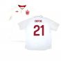 England 2012-13 Home Shirt (Good) (Defoe 21)