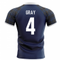 2023-2024 Scotland Home Concept Rugby Shirt (Gray 4)