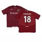 Hearts 2008-09 Home Shirt ((Good) XXL) (Cesnauskis 18)