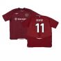Hearts 2008-09 Home Shirt ((Good) XXL) (Driver 11)