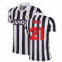Juventus FC 1992 - 93 Coppa UEFA Retro Football Shirt (PIRLO 21)