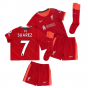 Liverpool 2021-2022 Home Little Boys Mini Kit (SUAREZ 7)