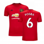 Manchester United 2019-20 Home Shirt ((Very Good) XXL) (Pogba 6)