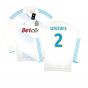 Marseille 2011-12 Player Spec Long Sleeve Home Shirt ((Excellent) L) (Azpilicueta 2)