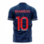 Paris 2025-2026 Home Concept Football Kit (Libero) (IBRAHIMOVIC 10)