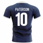2025-2026 Scotland Flag Concept Rugby Shirt (Paterson 10)