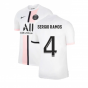 PSG 2021-2022 Away Shirt (SERGIO RAMOS 4)