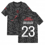 PSG 2021-2022 Pre-Match Training Shirt (Black) - Kids (DRAXLER 23)