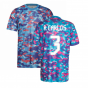 Real Madrid 2021-2022 Pre-Match Training Shirt (Pink) (R CARLOS 3)