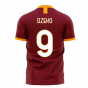 Roma 2025-2026 Home Concept Football Kit (Libero) (DZEKO 9)