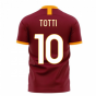 Roma 2025-2026 Home Concept Football Kit (Libero) - No Sponsor (TOTTI 10)