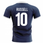 2025-2026 Scotland Flag Concept Rugby Shirt (Russell 10)