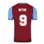 Score Draw Aston Villa 1982 Champions Of Europe Retro Football Shirt (Withe 9)