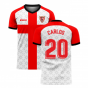 Seville 2023-2024 Home Concept Football Kit (Libero) (CARLOS 20)