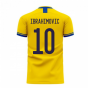 Sweden 2023-2024 Home Concept Football Kit (Libero) (IBRAHIMOVIC 10)