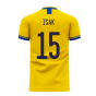 Sweden 2023-2024 Home Concept Football Kit (Libero) (ISAK 15)