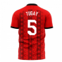 Turkey 2025-2026 Home Concept Football Kit (Libero) (TUGAY 5)