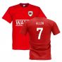 Wales Team T-Shirt - Red (ALLEN 7)