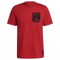 Man Utd 2021-2022 STR Graphic Tee (Red)