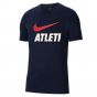 2021-2022 Atletico Madrid Swoosh Club Tee (Blue)