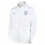 2022-2023 England Woven Football Jacket (White) - Ladies