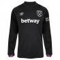 2022-2023 West Ham Long Sleeve Away Shirt