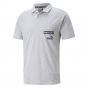 2022-2023 Man City Casuals Polo (Light Grey)