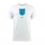 2022-2023 England Crest Tee (White)