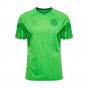 2022-2023 Denmark Home Goalkeeper Shirt (Green) - Kids