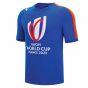 Macron RWC 2023 Rugby World Cup Cotton Tee (Blue)