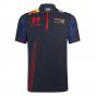 2023 Red Bull Racing Sergio Perez Mens Polo Shirt (Navy)