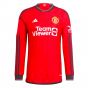 2023-2024 Man Utd Long Sleeve Home Shirt