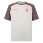 2023-2024 AC Milan Casuals Tee (Light Grey)