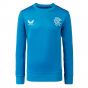 2023-2024 Rangers Players Training Sweatshirt (Deep Water) - Kids