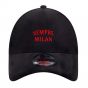 AC Milan Needle Cord Black 9FORTY Adjustable Cap
