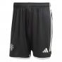 2023-2024 Man Utd Away Shorts (Black)