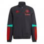 2023-2024 Man Utd Presentation Jacket (Black)