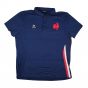 2023-2024 France Rugby Presentation Polo Shirt (Blue)