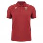 2023-2024 Wales Rugby Travel Polo Shirt (Red)