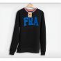 France Retro Football Sweatshirt (Black)