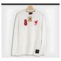 Steven Gerrard The Bird White 8 Long Sleeves