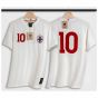 England Harry Kane Retro Shirt with Laces The Lions Cross
