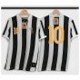 Turin Del Piero Retro Shirt with Laces La Zebra