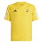 2023-2024 Juventus Training Shirt (Bold Gold) - Kids