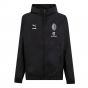 2023-2024 AC Milan x PLEASURES Prematch Jacket (Black)