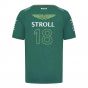 2024 Aston Martin Lance Stroll Team Tee (Green) - Kids