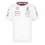 2024 Mercedes-AMG Team Driver T-Shirt (White)