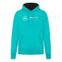 2024 Mercedes Mens Logo Hoody (Ultra Teal)