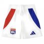 2024-2025 Olympique Lyon Home Shorts (White) - Kids